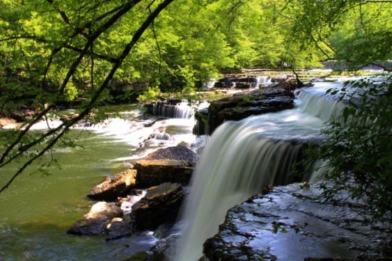 Old Stone Fort Waterfalls